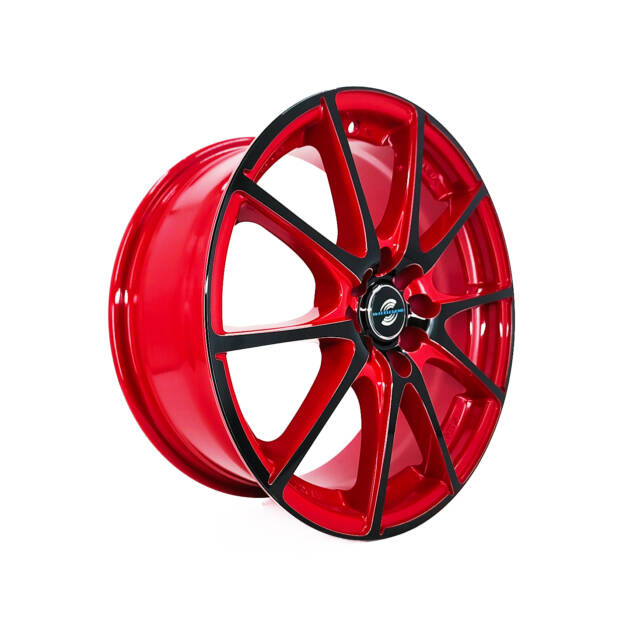 Red alloy rim 17"